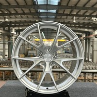 Jantes forgées monobloc à double Y en argent Performance, 20 pouces, 5x114.3 5x120, pour voitures JDM Toyota 86 GR Supra