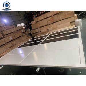 Porte de <span class=keywords><strong>garage</strong></span> en verre sur mesure Prima avec profilés en acier anthracite et inserts acoustiques pour duplex en <span class=keywords><strong>centre</strong></span>-ville - Product Image 3