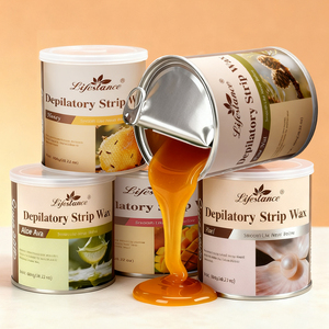 Cera Depilatoria Suave Lifestance para Depilación, Muestra Gratis, Sabor a Miel y Aloe Vera, Cera en Crema Suave Liposoluble al por Mayor, 800g - Product Image 5