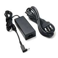 Adaptador de Corriente para Portátil de 45W 19V 2.37A, Conector CC de 3.0*1.1mm, Cargador de Repuesto Compatible con Fuente de Alimentación para Computadora Portátil