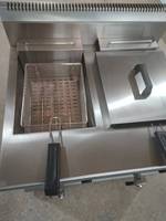 Friteuse à gaz professionnelle à 3 tubes pour frites, idéale pour les restaurants - Offre spéciale
