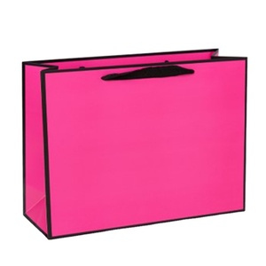 Lipack chất lượng nghệ thuật túi giấy bán buôn có thể tái chế Túi mua sắm với biểu tượng tùy chỉnh cho hàng tạp hóa và siêu thị sử dụng trung Quốc cung cấp - Product Image 4