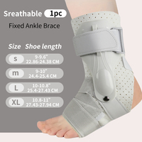 Attelle de cheville, immobilisateur, soutien de rééducation, protection anti-rotation du pied