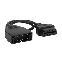 Cable Adaptador OBD1 a OBD2 GM de 12 Pines a 16 Pines, Conector de Diagnóstico ALDL para Chevrolet, GMC, Buick, Lector de Códigos, Herramienta de Escaneo ELM327