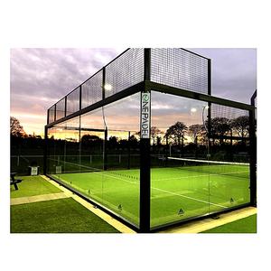 100% 뜨거운 딥 아연 도금 강철 기둥 클래식 padel 테니스 코트 10 + 년 품질 보증 로고 사용자 정의 - Product Image 5