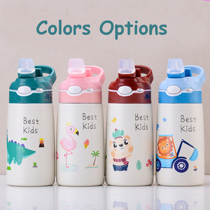 Bouteille d'eau pour enfants à double paroi sans Bpa de qualité alimentaire avec logo personnalisé 12oz - Product Image 2