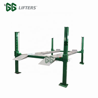 GG Lifters PFP40/2000 4 Kolon Borulu Tip Tek Silindirli Hidrolik Araç Lifti 4000kg Kapasiteli 2000mm Maksimum Yükseklik Tekerlekli Araç