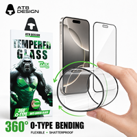 Protection d'écran en verre trempé HD 9H OEM sans bulles pour iPhone 18 17 Pro Max Fold