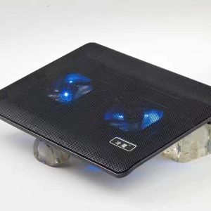 Vente en gros d'usine de bonne qualité Led à 2 ventilateurs <span class=keywords><strong>Refroidisseur</strong></span> pour ordinateur <span class=keywords><strong>portable</strong></span> Tapis de refroidissement pour ordinateur <span class=keywords><strong>portable</strong></span> - Product Image 1