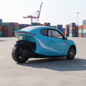 Tricycle miniature fermé pour adultes avec moteur 5000W, forme de supercar à trois roues inversées, carrosserie fermée, vitesse de 50-70 km/h, autonomie de 90 km - Product Image 6