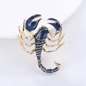 New fashion versatile diamond brooch fashion classic lovely scorpion brooch animal brooch