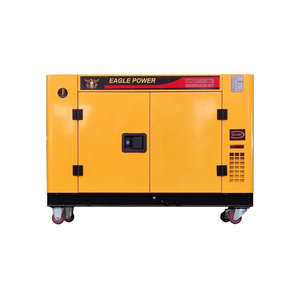 เครื่องกำเนิดไฟฟ้าดีเซลแบบพกพา EAGLE POWER YC12500T/T3 <span class=keywords><strong>เฟส</strong></span>เดียว AC 50/60Hz 8KW/10KVA 3KW-10KW  เงียบ ได้รับการรับรองมาตรฐาน CE/ISO9001 - Product Image 1