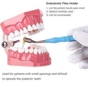 Machine rotative en acier inoxydable Porte-limes pour racines dentaires Manuel Endodontique <span class=keywords><strong>K</strong></span> R H C Instruments Chirurgien Outils Dentiste Yulin - Product Image 3