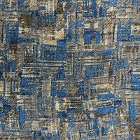 Tissu imprimé 100 % rayonne, motif abstrait géométrique floral vert, pour vêtements, robes, chemises et articles d'habillement
