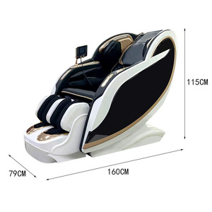 Luxury 4D Full Body Foldable Massage Chair Zero Gravity Hot Compress Foot Massage Intelligent Voice Control Bluetooth System - Product Image 2