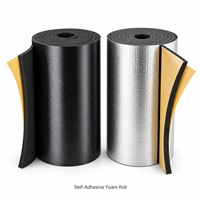 Isolation extérieure en mousse autocollante pour conduits de refroidissement