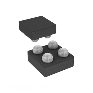 Circuito Integrado IC PWR SWITCH P CHAN 4WLCSP, Distribuidor Autorizado de Chips IC, ADP198ACBZ-11-R7, Gestión de Energía (PMIC) 4 UFBGA - Product Image 1
