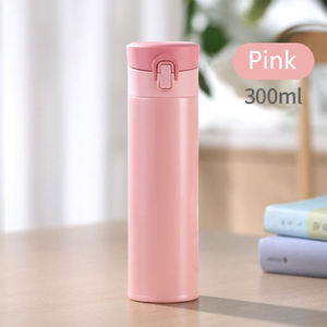 Ingrosso 304 a doppia parete in acciaio inox One Touch sottovuoto isolato <span class=keywords><strong>per</strong></span> il tempo libero luce bottiglia di acqua thermos - Product Image 3