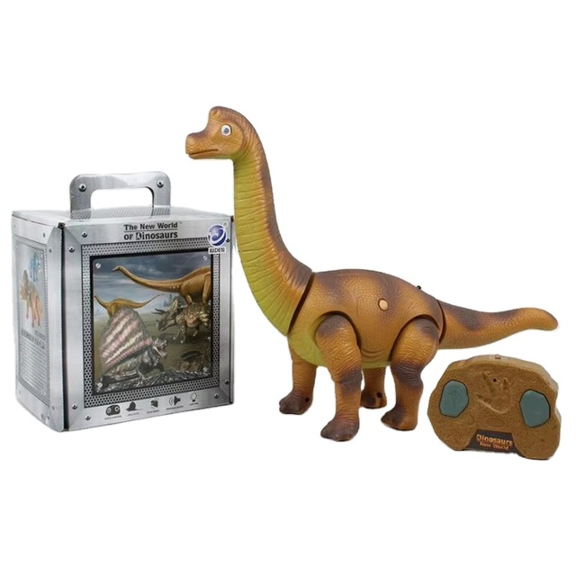 Children Led Play RC Animals Remote Control Brachiosaurus Plastic Electric Dinosaur Toys RC Dinosaur Toys for Wholesale