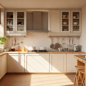 Mobili da Cucina Ecologici di Fabbrica Design Semplice Armadi da Cucina Personalizzati Mobili da Cucina su Misura - Product Image 5