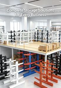 Space Saving Steel Cantilever Tube Rack for Compact Warehouse <b>Storage</b> - Product Image 6