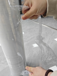 Envoltura de Plástico Transparente de Polietileno LLDPE de 50 cm de Ancho para Embalaje de Muebles y Sofás, Precio de Fábrica - Product Image 2