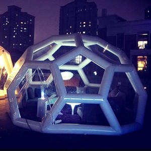 Dôme de football gonflable économique, tente à bulles en PVC, <span class=keywords><strong>serre</strong></span> transparente pour <span class=keywords><strong>le</strong></span> <span class=keywords><strong>camping</strong></span> avec pompe à air pour les stations balnéaires - Product Image 4