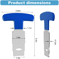 Herramienta de Alta Calidad para Extraer Tapones de Piscina, con Mango Ergonómico