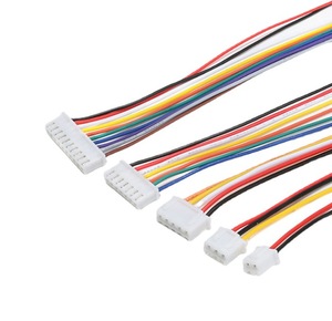 สายขั้วต่อ XH2.54 PH2.0 2-12pin สายอิเล็กทรอนิกส์ตัวผู้และตัวเมียสีแดงสีดำ - Product Image 1