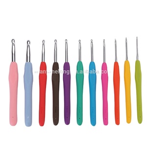 Hỗn Hợp Kim Loại Móc Móc TPR Nhôm Đan Kim Cho <span class=keywords><strong>Loom</strong></span> Tool Band DIY Crafts - Product Image 1