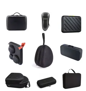 Offre spéciale, design personnalisé, petit étui de voyage pour casque EVA, sac de transport pour écouteurs, étui rigide et souple eva avec mousse