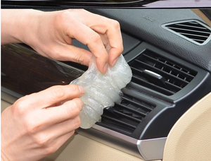 Gel Nettoyant Innovant Super Doux et Adhésif pour Clavier, Grille d'Aération de Voiture, Détails Intérieurs, Ordinateur Portable, PC, avec Logo Personnalisé - Product Image 4