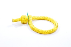 HYROPES polymère récupération corde véhicule tout-terrain Treuil ceinture tressage outil doux manille corde usine - Product Image 4