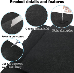 Customizable Thickness and Size Non-Woven Fabric <b>Liner</b> Pad <b>for</b> Above-Ground <b>Pools</b> Crack Resistant and Puncture Resistant - Product Image 2