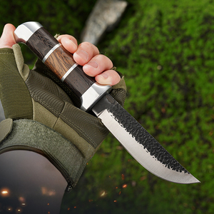 Cuchillo de Deshuesar Hongrui Camping Chef con Cuchillas para Deshuesar, Hoja de Acero Inoxidable 4cr13, Mango de Madera para Uso en Cocina al Aire Libre - Product Image 4