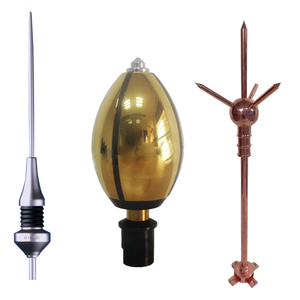 Trung Quốc Nhà sản xuất yangbo chống sét Hệ thống giá thấp Đồng sét <span class=keywords><strong>Rod</strong></span> xây dựng arrester ngoài trời - Product Image 2