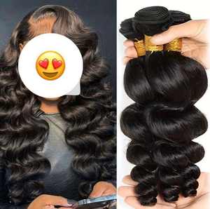 Extensions de cheveux Remy vierges vietnamiennes Double trame Offre Spéciale fabriquées au Viet Nam 2025 Cheveux de trame de vague océanique - Product Image 3