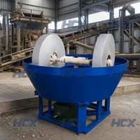 Broyeur à moulin à sec pour minerai d'or modèle 1200 pour usine d'extraction d'or