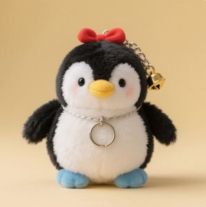 Llaveros de Peluche de Pingüino Adorables y Suaves, Personalizados, Económicos, para Bolsos - Product Image 1