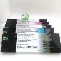 Nouvelle cartouche d'encre ECO-UV pleine de 220 ml d'encre UV pour Roland LEF-300 LEF-20 LEF-12 LEJ-640 LEC-540 LEC-330 6 couleurs