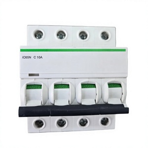 เบรกเกอร์ขนาดเล็ก iC65N 4P C10A MCB กำลังตัด 6kA แบบ 4 ขั้ว ค่า C Curve สวิตช์อากาศ - Product Image 1