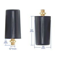Antenne de cabinet 4G double fonction monobloc, grande lanterne trois-en-un WIFI GPS étanche, forme champignon, 10 bandes 2.4GHz/5GHz IP65