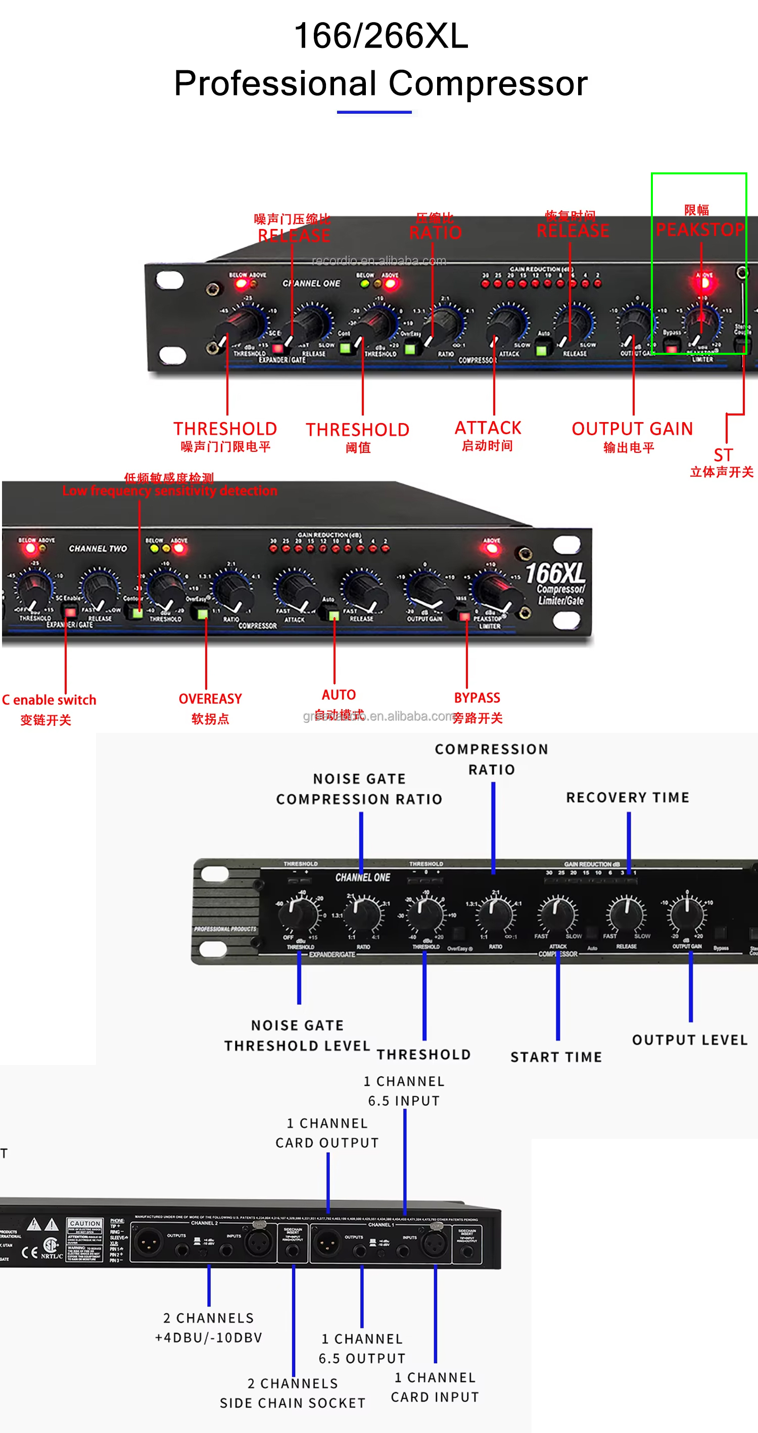 GAX-IP100 234xl Crossover - High Quality for Concerts & KTV