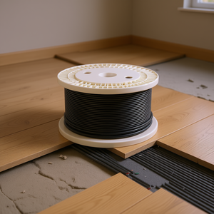 Kit de câbles de chauffage radiant électrique pour plancher, 200 pieds carrés, avec alarme, pour usage domestique - Product Image 2