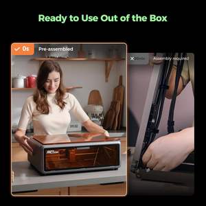 Graveur laser Creality Falcon A1 10W, sortie 80W, entièrement fermé, vitesse S 600 mm, caméra HD, positionnement automatique - Product Image 6