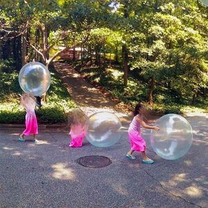 Pelota de Burbuja Transparente Super <span class=keywords><strong>Wubble</strong></span>, Pelota de Juego Elástica y Resistente para Entretenimiento en el Jardín y la Playa - Product Image 3