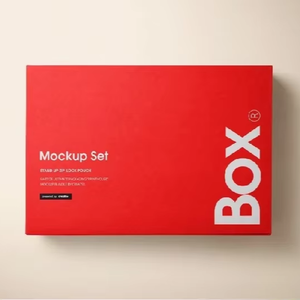 صندوق أحذية وصندوق تخزين مموج، منظم متين قابل للتكديس للخزانة، حاوية كرتونية مطبوعة بشعار مخصص - Product Image 1