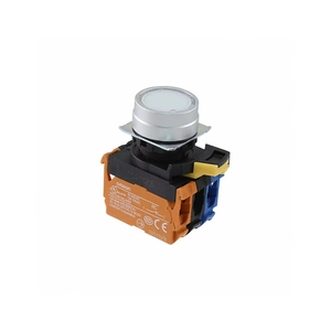 On Sale A22NL-MNM-TWA-G102-<strong>WC</strong> <strong>Push</strong> Button <strong>Switch</strong> DPST-NO/NC On-Mom Off-Mom Panel Mount Front A22NL-MNM-TWA-G102 Round Button - Product Image 1