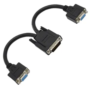 Sipu 1m 1.5m 2m 1080P VGA cáp đồng trục che chắn bện áo khoác PVC cho PC HDTV máy tính âm thanh video ứng dụng trong kho