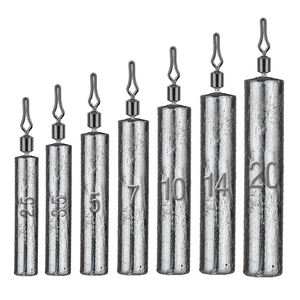 Plombs de pêche poids 2.5g -20g poids de chute gouttelettes d'eau plombs accessoires de pêche pour bar - Product Image 1